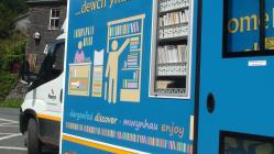 New Library van at Ceinws Esgairgeiliog 2016