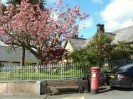 Queen Victoria Royal Mail Pillar box at...