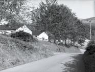 Entrance to the Forestry Commission camp