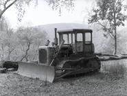 Vintage bulldozer