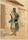 ‘Man with bendir’ by M. A. Azeez