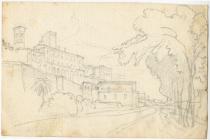 'Pencil sketch landscape' by Penry...