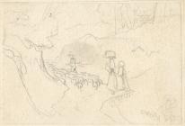 'Pencil sketch landscape/figurative study&...