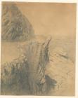 ‘Sketch / landscape of a coastal area’ by Penry...