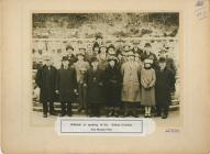 Officials at Opening of The Italian Gardens...