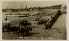 Motor Boats and Donkeys, Barry Island