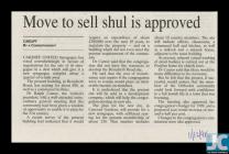 Newspaper clipping about the sale of the Ty...