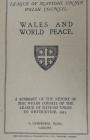 Wales and World Peace 1923 