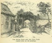 South Gate & toll gate, Cowbridge 