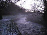 River Thaw by Twt park, Cowbridge 2009 