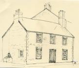 2 Westgate, Cowbridge, sketch  