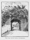 South Gate, Cowbridge, drawing 