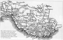 Vale of Glamorgan map 1787  