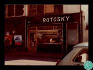 Photographs of the Krotosky butcher's shop...