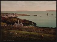 Beaumaris Bay, Beaumaris Castle, Anglesey c.1890