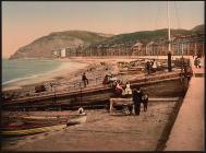 On the sands, Aberystwyth, Wales, c.1890