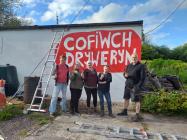 'Cofiwch Dryweryn' mural, St Hilary