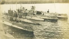 Submarines at Gibraltar (1918)