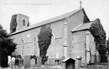 Holy Trinity Church, Newcastle Emlyn before it...