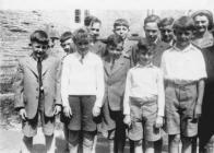 Dosbarth Ysgol Sul Castellnewydd Emlyn 1950