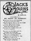 JACK'S YARNS: AN AGENT OF GERMANY (1915)