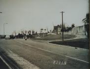 View of the completed new road, Cogan Pill.