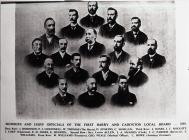 Members and Chief Officials of the First Barry...