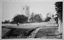 The Church & Old Cross, Llanblethian.