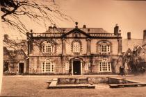 Old Hall, Cowbridge, rear view 1950s 