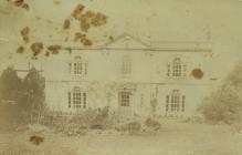 Old Hall, Cowbridge, rear early 1900s postcard 