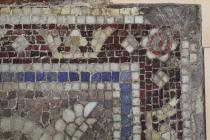 Corner damage in Jesse Rust mosaic