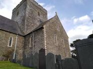 The Exterior to St. Padarn's Church