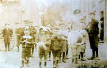 Llandudoch Midget Band, St Dogmaels, ca 1905