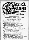 JACK'S YARNS: CAPTAIN SAM OF THE SNOWDON PEAK