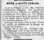 MORE U-BOATS COMING (1919)