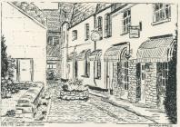 Veritys Court, Cowbridge, sketch 