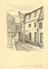 Veritys Court, Cowbridge, sketch 1980s 