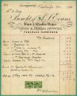 37 High St, Cowbridge, 1913 invoice 