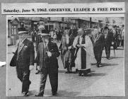 Mayoral procession, Cowbridge 1962 