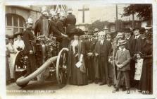 New steam fire engine, Cowbridge 1910  