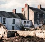 Bear Lane, rear of High St., Cowbridge 1980s  