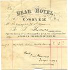 63 High St, Bear Hotel, Cowbridge 1891 