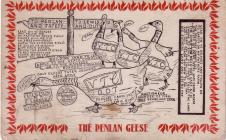 Penlan Geese Postcard of Protest by C R Trueman...