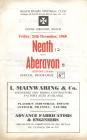 Neath v Aberavon Boxing Day Match 1969