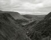 Above Ffrwd Fawr waterfall