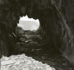 Looking out from a chamber, Esgairfoeleirin quarry