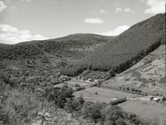 Looking across Corris valley