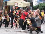 Wonderbrass at Cardiff Carnival, 2012