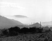 View down the valley with the Phurnacite Plant