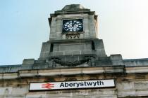 British Rail Aberystwyth Train Station